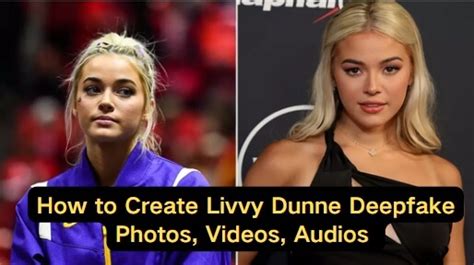 deepfake olivia dunne|Livvy Dunne And The Deepfake Phenomenon 